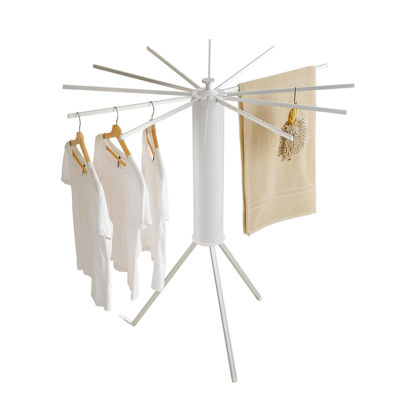 JOOM Tripod Clothes Drying Rack, Garment Rack Portable and Foldable Space Saving Laundry Drying Rack - Drying Rack Clothing