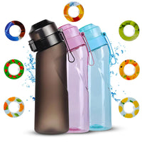 Thumbnail for Air Water Bottle, 650ml Starter Set – BPA Free. 7 Exquisite Flavour Pods for a Zero Sugar, Zero Calorie Experience (blue)