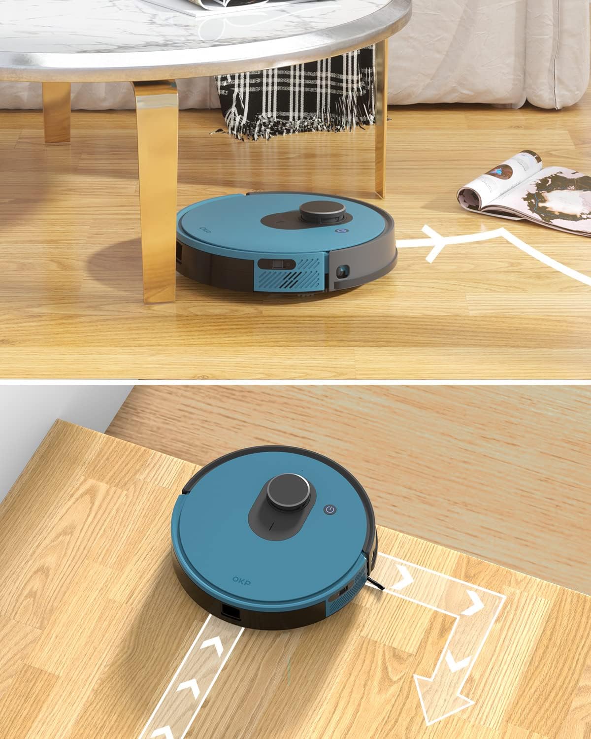 OKP L1 Lidar Robotic Vacuum Cleaner