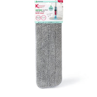 Thumbnail for Kleeneze KL067036UFEU Spray Mop with Replacement Microfibre Head, Treated with Anti-Bac Protection, for Most Hard Floors, Washable Floor Pads, Can be Used Wet or Dry, Built-in Spray Trigger, 300ml